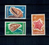 Cote Divoire 1971 - Fauna marina (II), crabi, serie neuzata