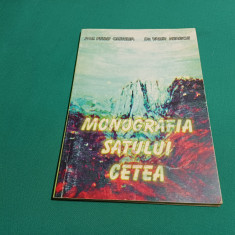 MONOGRAFIA SATULUI CETEA / PETRU CHITULEA /2001 *