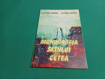MONOGRAFIA SATULUI CETEA / PETRU CHITULEA /2001 * foto