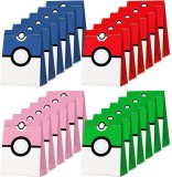 Set de 24 pungi si 32 stickere Layaone, hartie, multicolor, 15 x 8 x 19 cm