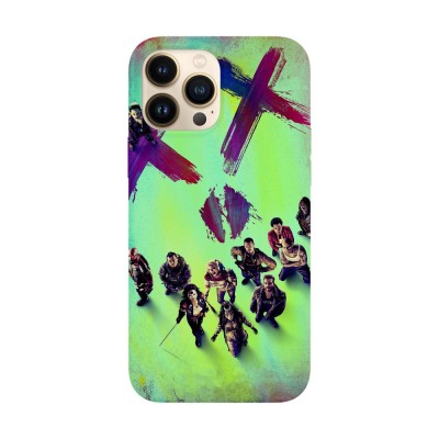 Husa compatibila cu Apple iPhone 14 Pro Max model Suicide Squad, Silicon, TPU, Viceversa foto