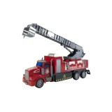 Cumpara ieftin Camion Pompieri Autoscara cu Telecomanda, Lumini si Sunete 20 cm, Multicolor