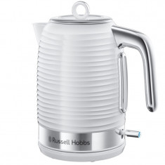 Fierbător electric Russell Hobbs Inspire 24360-70, 2400W, 1.7 l, Filtru, Alb