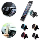 Suport auto magnetic pentru telefon, rotatie 360&deg;, prindere in grila