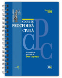 Codul civil Septembrie 2023 (ediție spiralată) - Hardcover - Dan Lupaşcu - Universul Juridic