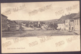 2878 - CINCU, Brasov, Market, Romania - old postcard - used, Circulata, Printata