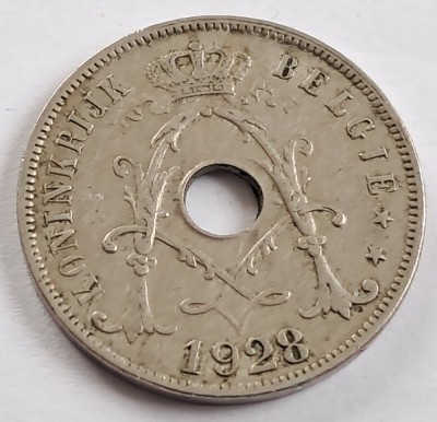Belgia , 25 Centimes 1928 foto