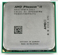 Procesor AMD Phenom II X3 710 2.60 GHz skt AM3 + cooler foto