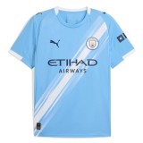 Manchester City tricou de fotbal official replica 25/26 home - M