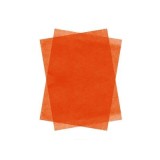 Hartie matase Colorarte, 66x50cm, portocaliu, set 100 coli