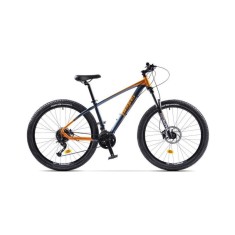 Bicicleta MTB Pegas Drumet S DRUMETS9S2752PG, 27.5&#039;&#039;, Albastru-Portocaliu