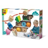 Jucarie senzoriala bebelusi - Siret cu margele