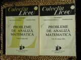 PROBLEME DE ANALIZA MATEMATICA - Petrica, Constantinescu, Petre (2 volume)