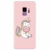 Husa silicon pentru Samsung S9, Unicorn Donuts