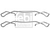 FEBI BILSTEIN 182714 Set accesorii, placute frana