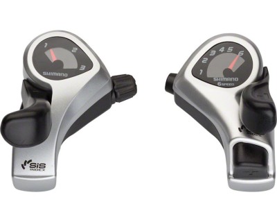 Manete De Schimbator Shimano Tourney Sl-Tx50, 6X3 (Sis) Vit., Cabluri 2050Mm/180... Cod:ESLTX50P6SAT foto