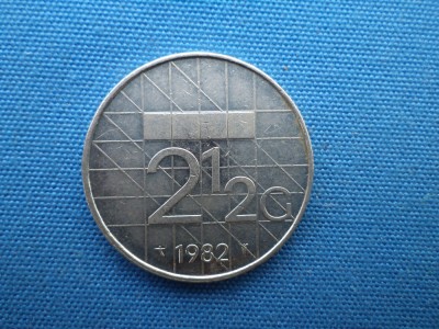 2 1/2 GULDENI 1982 / OLANDA foto
