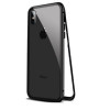 Husa metalica Apple iPhone X Total Protect GloMax, spate sticla folie sticla