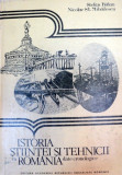 ISTORIA STIINTEI SI TEHNICII IN ROMANIA DATE CRONOLOGICE,BUCURESTI 1985-NICOLAE ST.MIHAILESCU