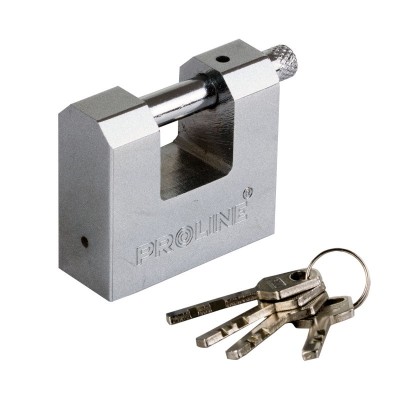 Lacat securizat cu tija interna dreapta Proline, 60 mm, otel foto
