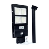 Lampa Solara Cu Panou Solar, Telecomanda, Senzor Lumina si Miscare 200W suport metalic Inclus