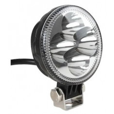 Proiector Led Auto Offroad 12W 12V-24V, 8.3CM, 720 Lumeni Pentru ATV, Jeep, Motor, Barca HAL167