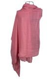Esarfa dama uni 25VM, roz prafuit 180 x 95 cm, Marime universala