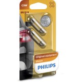 SET 2 BECURI 12V C5W FESTOON VISION BLISTER PHILIPS 40909