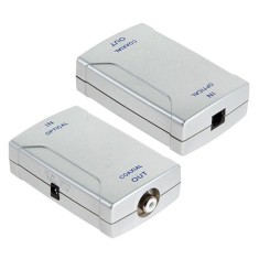 Convertor audio TosLink-Coax unidirectional