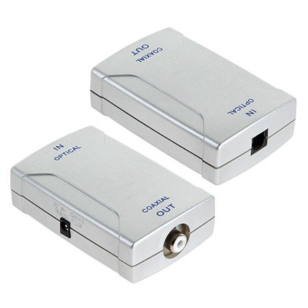 Convertor audio TosLink-Coax unidirectional
