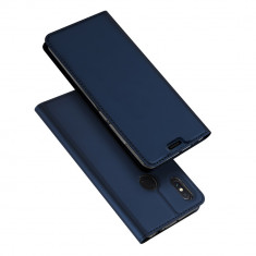 Husa Bookcase DUX DUCIS Skin Pro pentru Xiaomi Mi Max 3 blue foto