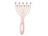 Dispozitiv pentru masaj capilar, 9 gheare, roz, 19 cm