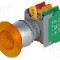 Intrerupator ac&amp;#355;ionat prin apasare, 22mm, seria EBL22, IP65, AUSPICIOUS - EBL22-1O/C Y, W/O LAMP