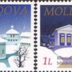 MOLDOVA 2001, Biserici, serie neuzată, MNH