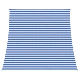 vidaXL P&acirc;nză de umbră Albastru și Alb 4 / 5 x 4 m HDPE 42032924