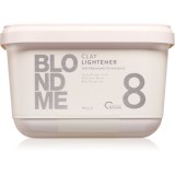 Schwarzkopf Professional Blondme Clay Lightener 8 pudra decoloranta pentru par blond 350 g