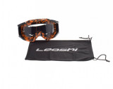 Ochelari motocross/atv/enduro Leoshi, culoare portocaliu/negru Cod Produs: MX_NEW AB36424