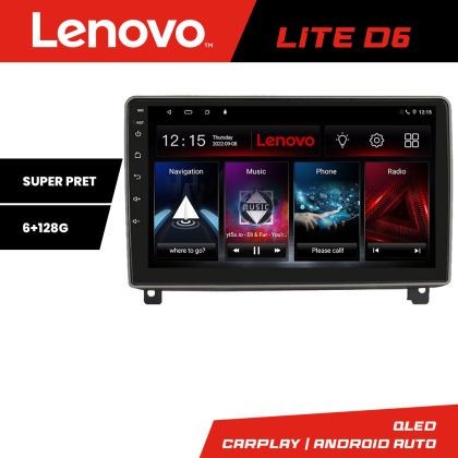 Navigatie Peugeot 407 2004-2011 8 core 6+128 GB Quad Core Android Waze USB Navigatie Internet Youtube Radio Lenovo CarStore Technology