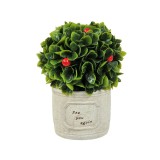 Ghiveci decorativ cu Bonsai artificial, 19 cm, ATU-083234, Oem