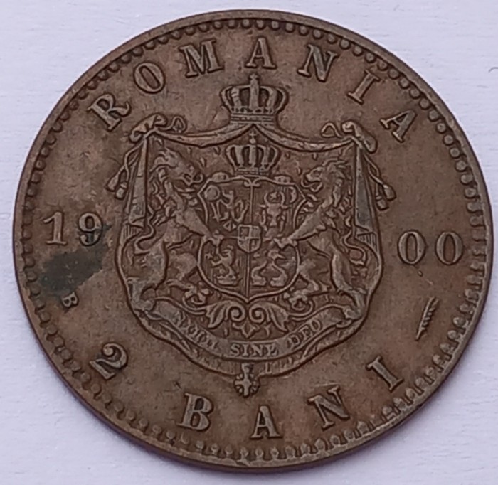 Romania , 2 Bani 1900