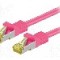Cablu patch cord, Cat 6a, lungime 5m, S/FTP, Goobay - 91623