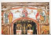 Bnk cp Biserica Rozavlea - Fresca interioara - necirculata, Printata, Maramures