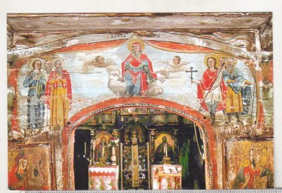 bnk cp Biserica Rozavlea - Fresca interioara - necirculata foto