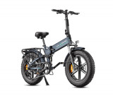 Bicicleta electrica pliabila Ulzomo Dunes 20 E-bike, 750W, 48V 16Ah, autonomie 120km, viteza maxima 40km/h, roti 20&#039;&#039; (Gri)