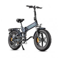 Bicicleta electrica pliabila Ulzomo Dunes 20 E-bike, 750W, 48V 16Ah, autonomie 120km, viteza maxima 40km/h, roti 20'' (Gri)