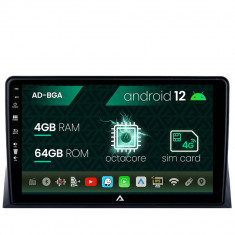 Navigatie VW Multivan T5 (2003-2015), Android 12, A-Octacore 4GB RAM + 64GB ROM, 9 Inch - AD-BGA9004+AD-BGRKIT025T5