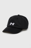 Under Armour sapca culoarea negru, cu imprimeu, 1376705