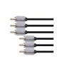 Cablu 3x RCA audio 3m Profesional Kruger&amp;Matz