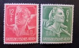 Germania (Grossdeutsches Reich) 1944 - "Reichsarbeitsdienst (RAD)" (Set complet de 2 Mărci Poștale Neștampilate) - Cod: -OD1