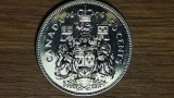 Canada -moneda de colectie - 50 cents 1979 UNC Prooflike - Elisabeta II - bijuterie de moneda absolut superba !